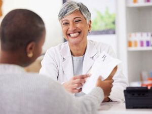 TLC Transit van at the Toledo Hospital