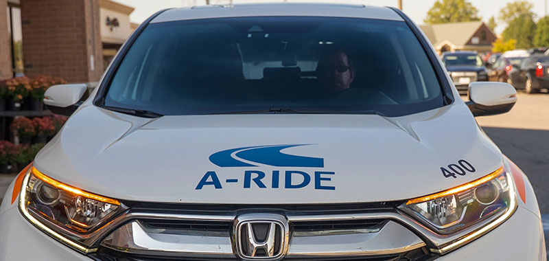 A-Ride Hood with Logo